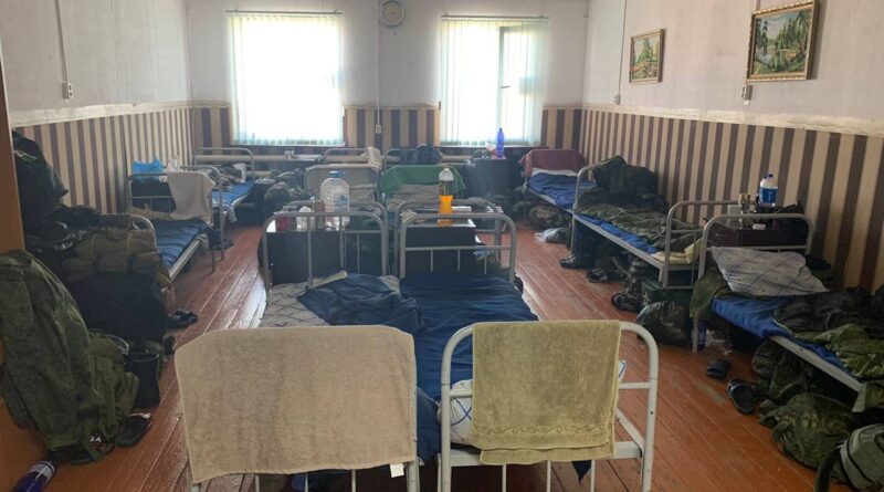 Мобилизованные астраханцы проходят обучение в Чеченской Республике