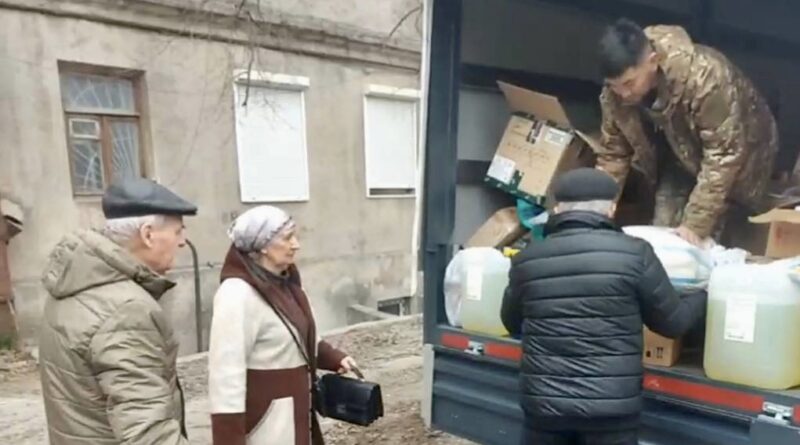 Астраханские волонтеры отправили новую партию гумпомощи