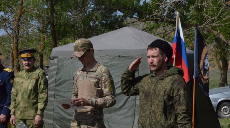 В Астраханской области прошли военно-полевые сборы казачьей молодежи