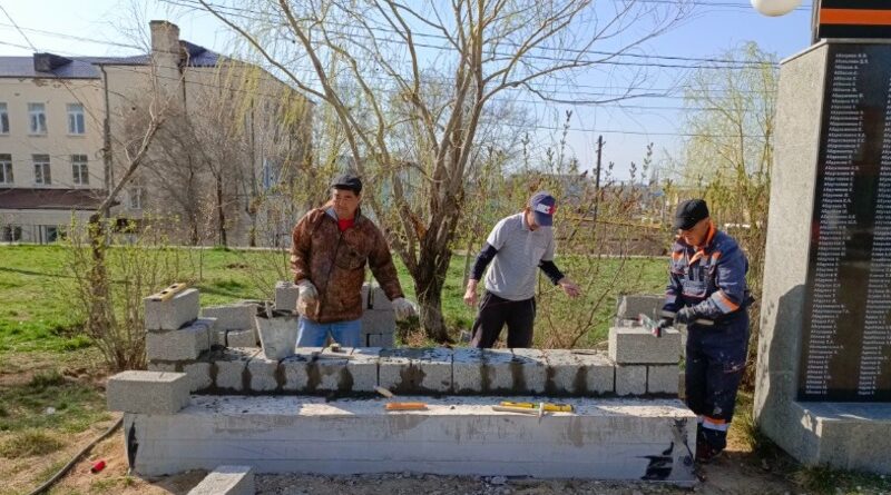 В Астраханской области установят стелу в память бойцов СВО