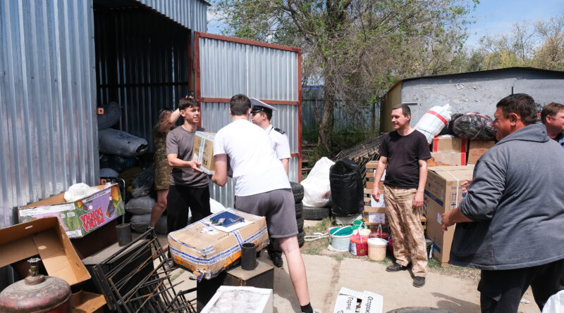 Астраханские активисты доставили свыше 12 тонн гуманитарной помощи на новые территории