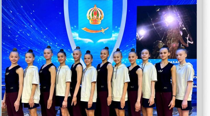 Астраханские гимнастки посетили выставку «Россия»